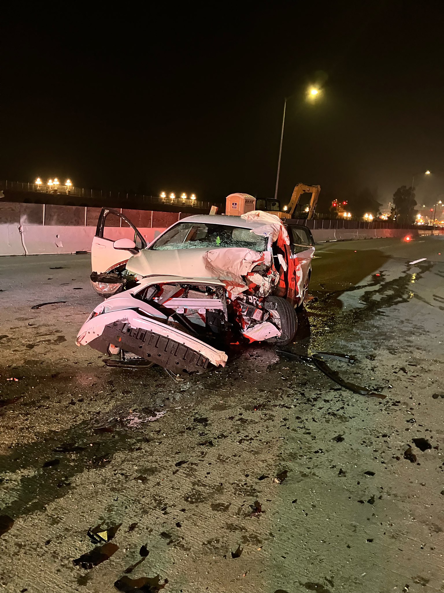 General Hospital star Haley Pullos busted for DUI after gnarly wrong way car crash - see the wreckage photos