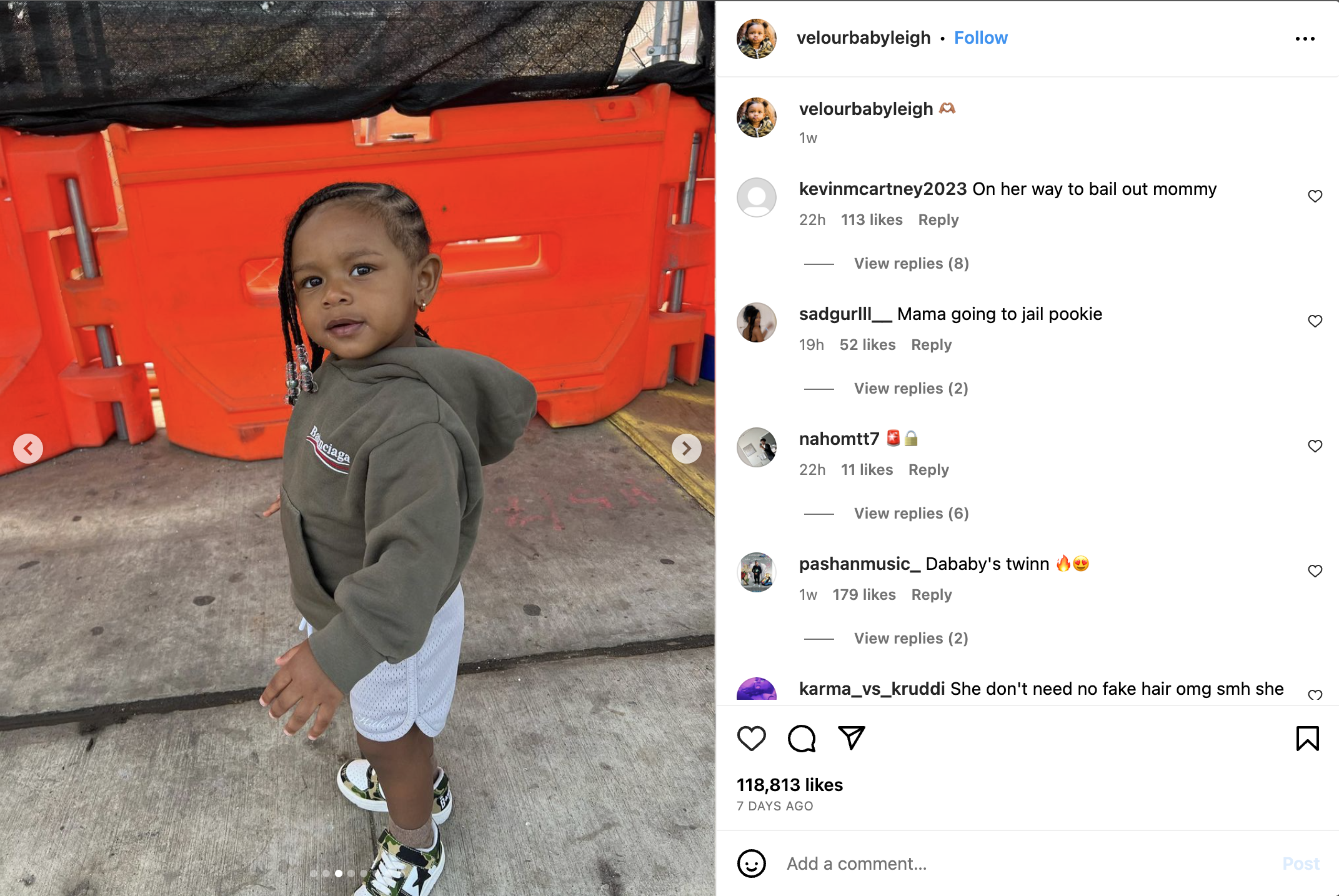 Rapper DaBaby's Baby Mama DaniLeigh Involved In Hit And Run, And, She's Not The Victim
