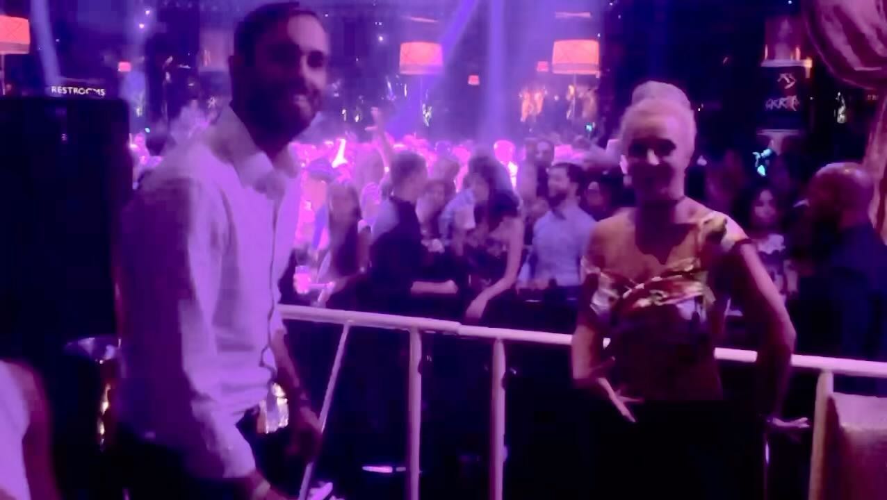 Britney Spears dancing with Cade Hudson