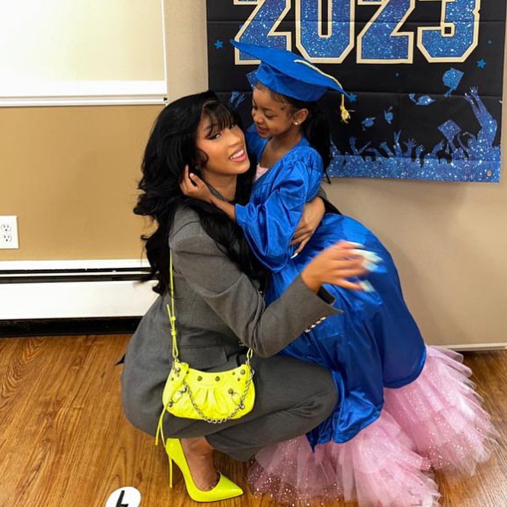 Cardi B's daughter Kulture celebrates Pre-K-Graduation