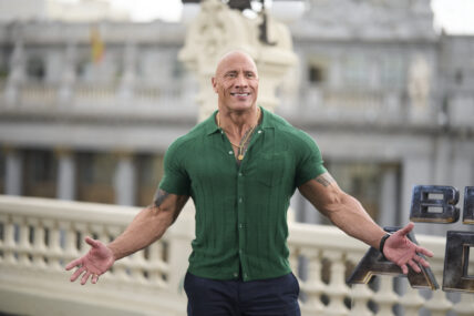 Young Rock star and co-creator Dwayne The Rock Johnson