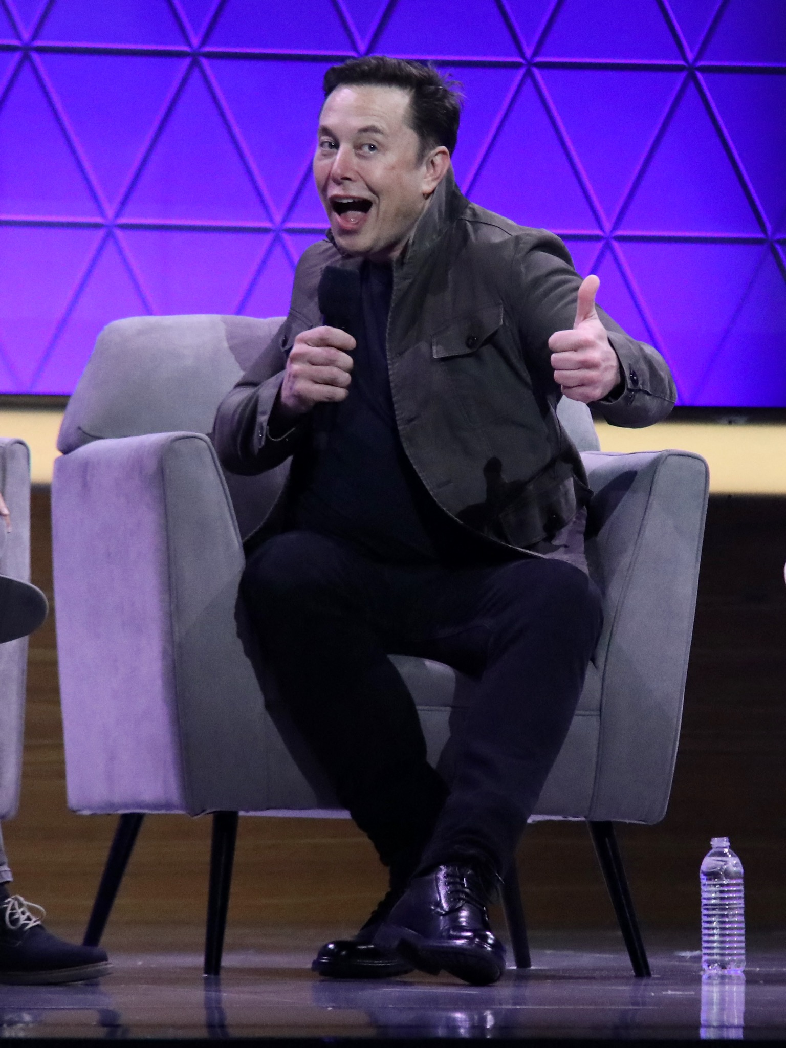 Elon Musk discusses tech topics on panel with Todd Howard at E3 2019 Expo