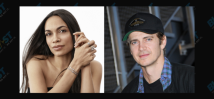 Hayden Christensen and Rosario Dawson