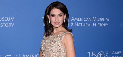 Hilaria Baldwin at the American Museum of Natural History 2019 Museum Gala