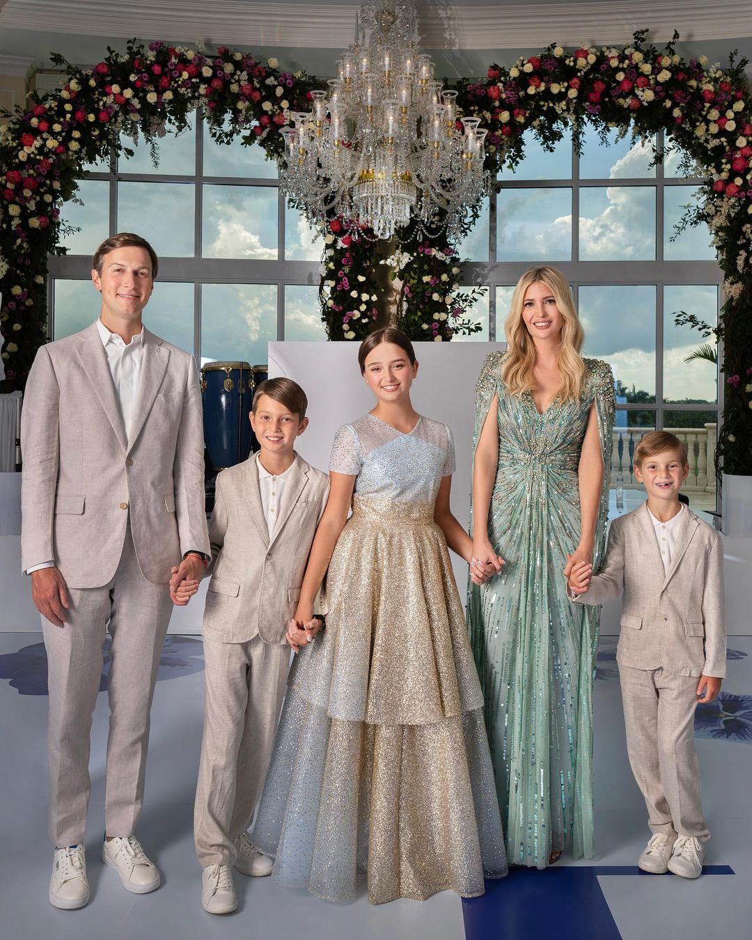 Ivanka Trump and husband Jared Kushner celebrate daughter's Bar Mitzvah