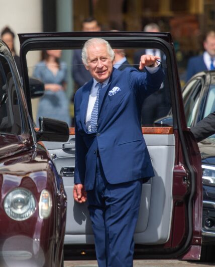King Charles III in Covent Garden