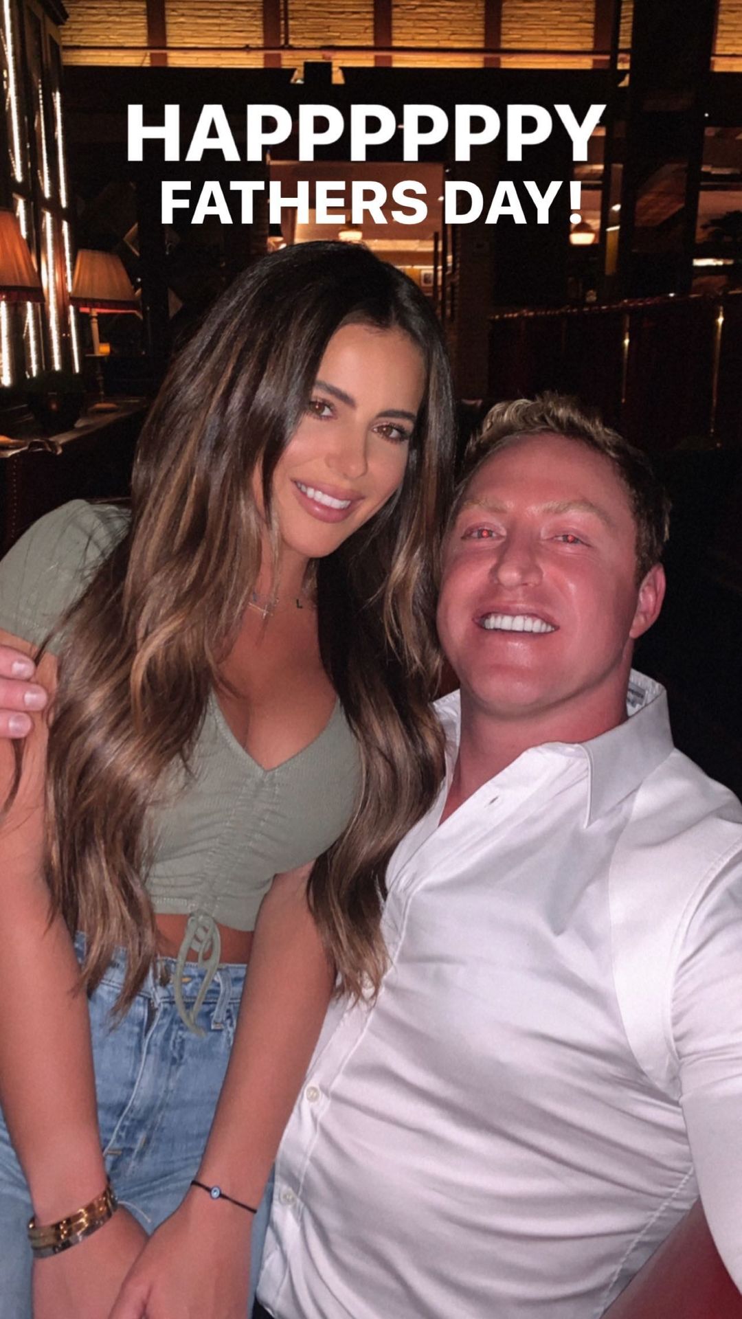 Ariana & Brielle Biermann Spend Father's Day With Kroy Biermann Divorce Won't Keep Them Away