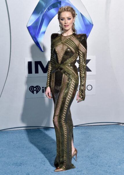 Amber Heard at movie premier