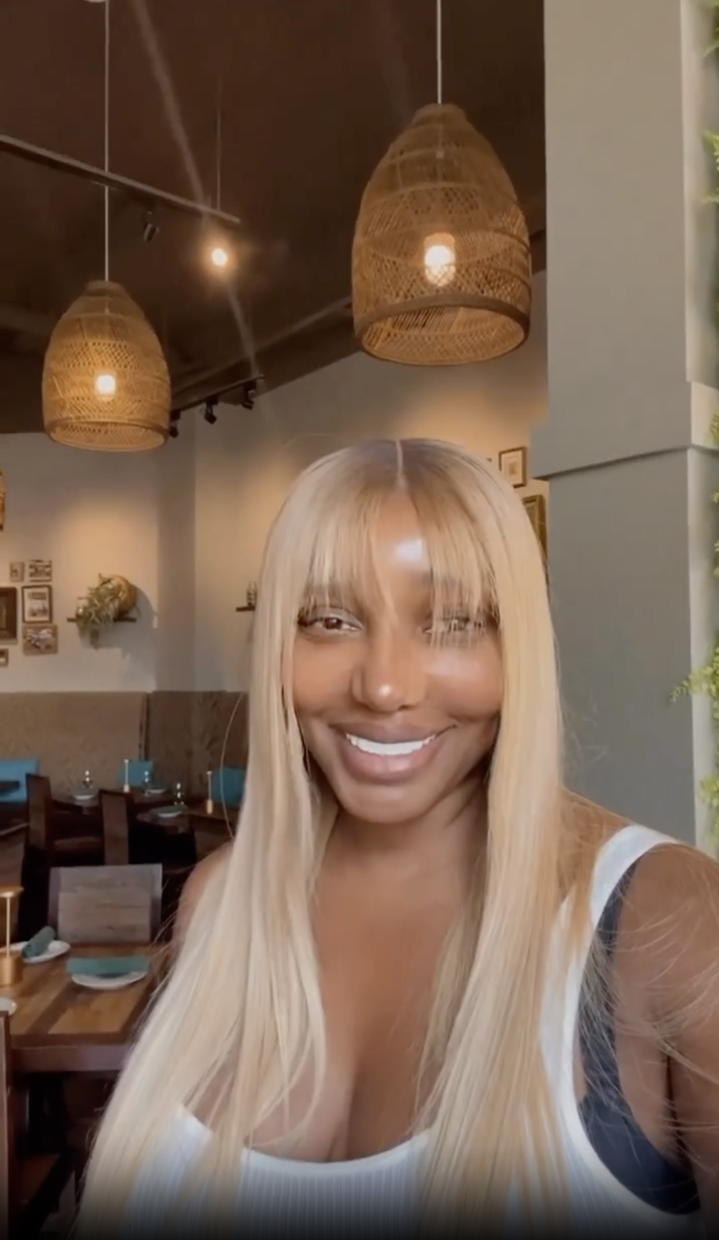 NeNe Leakes debuts Bangs hairstyle