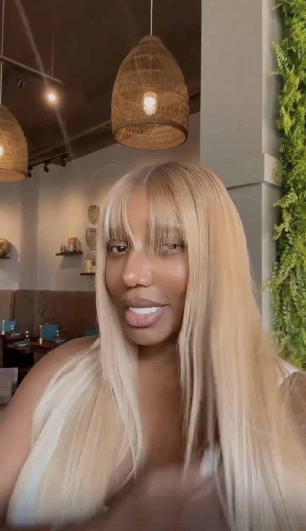 NeNe Leakes debuts Bangs hairstyle