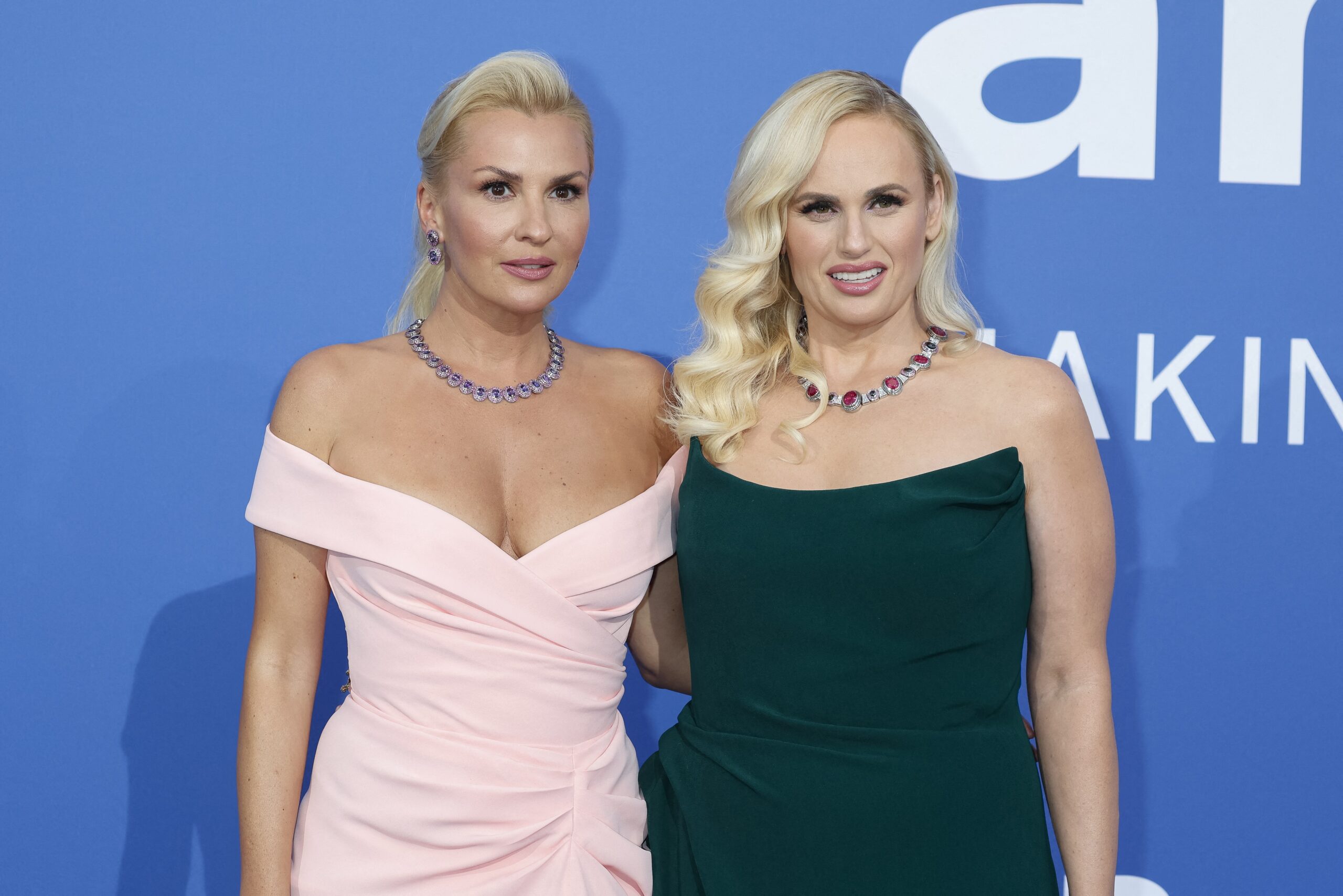 Rebel Wilson and fiancée Ramona Agruma at amfAR Gala Cannes 2023