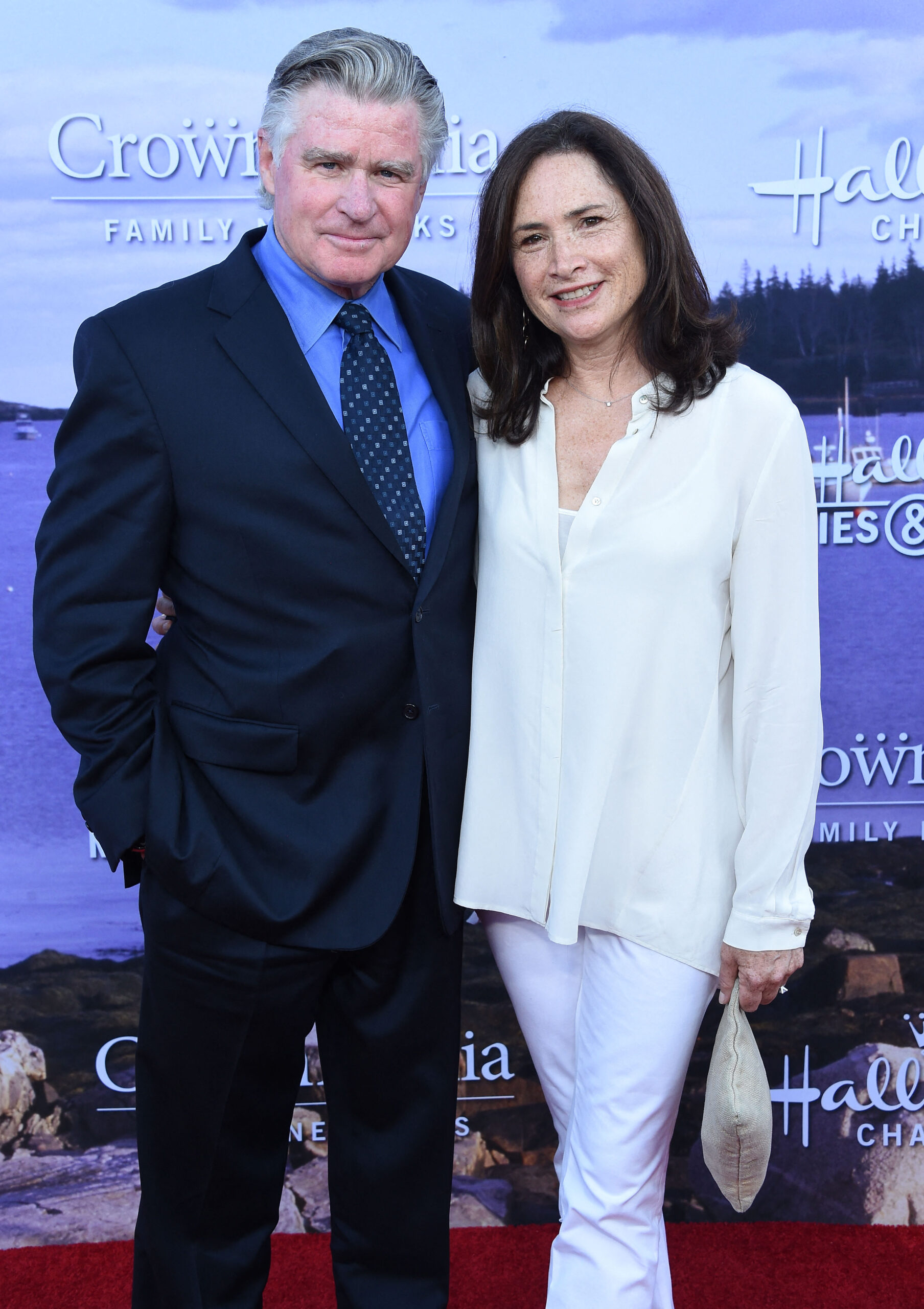 Treat Williams & Pam Van Sant on a red carpet
