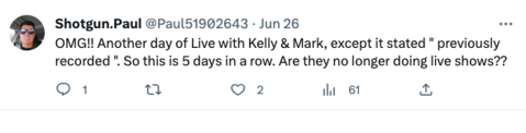 Is 'Live With Kelly And Mark' Struggling? Playing Reruns Featuring Ryan Seacrest All Week!