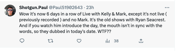 Is 'Live With Kelly And Mark' Struggling? Playing Reruns Featuring Ryan Seacrest All Week!