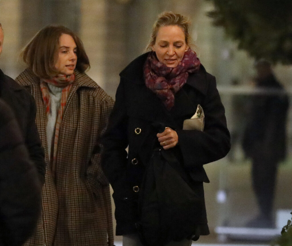 Uma Thurman and Maya Hawke