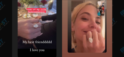 Ashley Benson engaged to oil heir