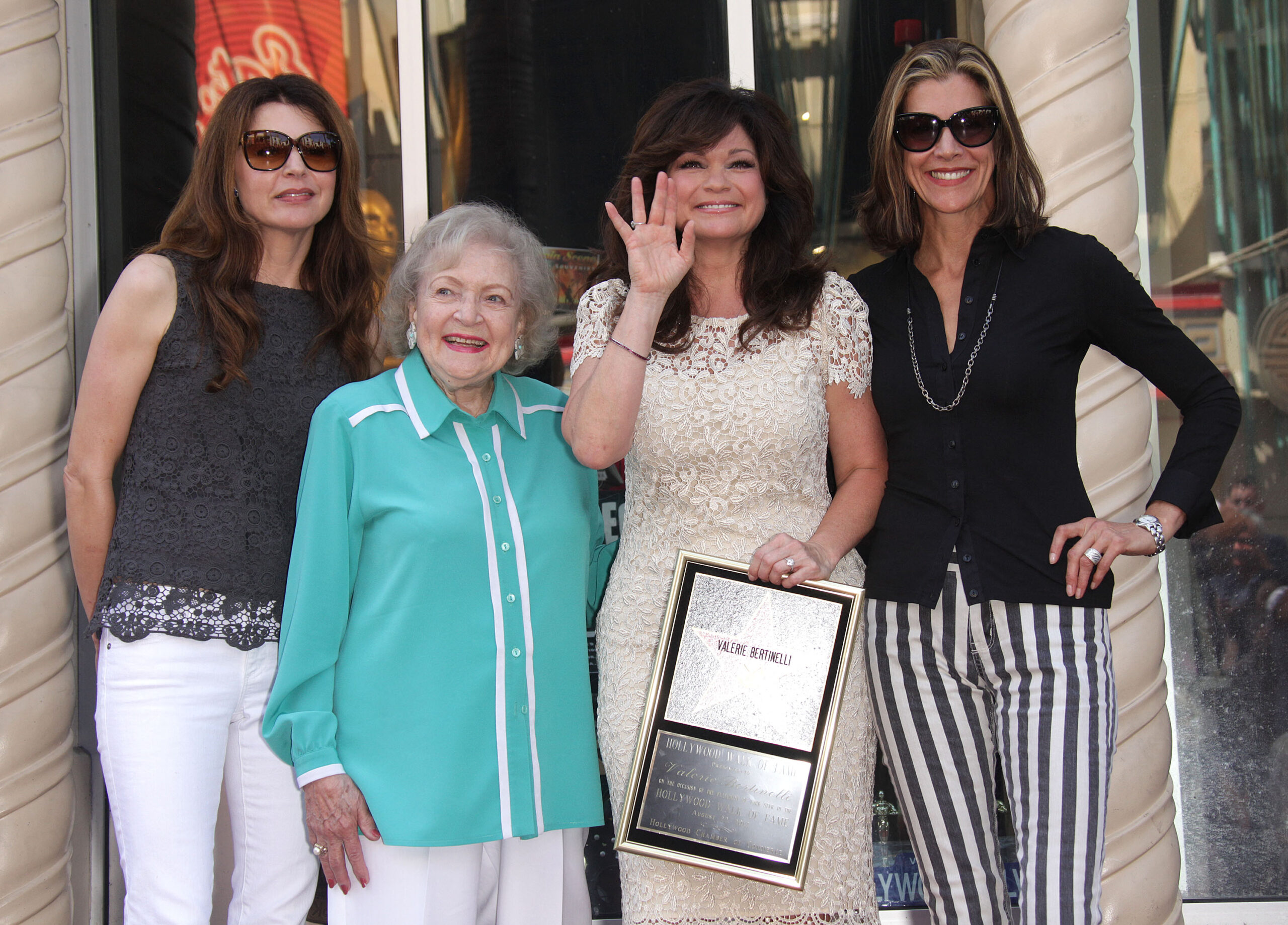 Valerie Bertinelli, Wendie Malick, Betty White and Jane Leeves