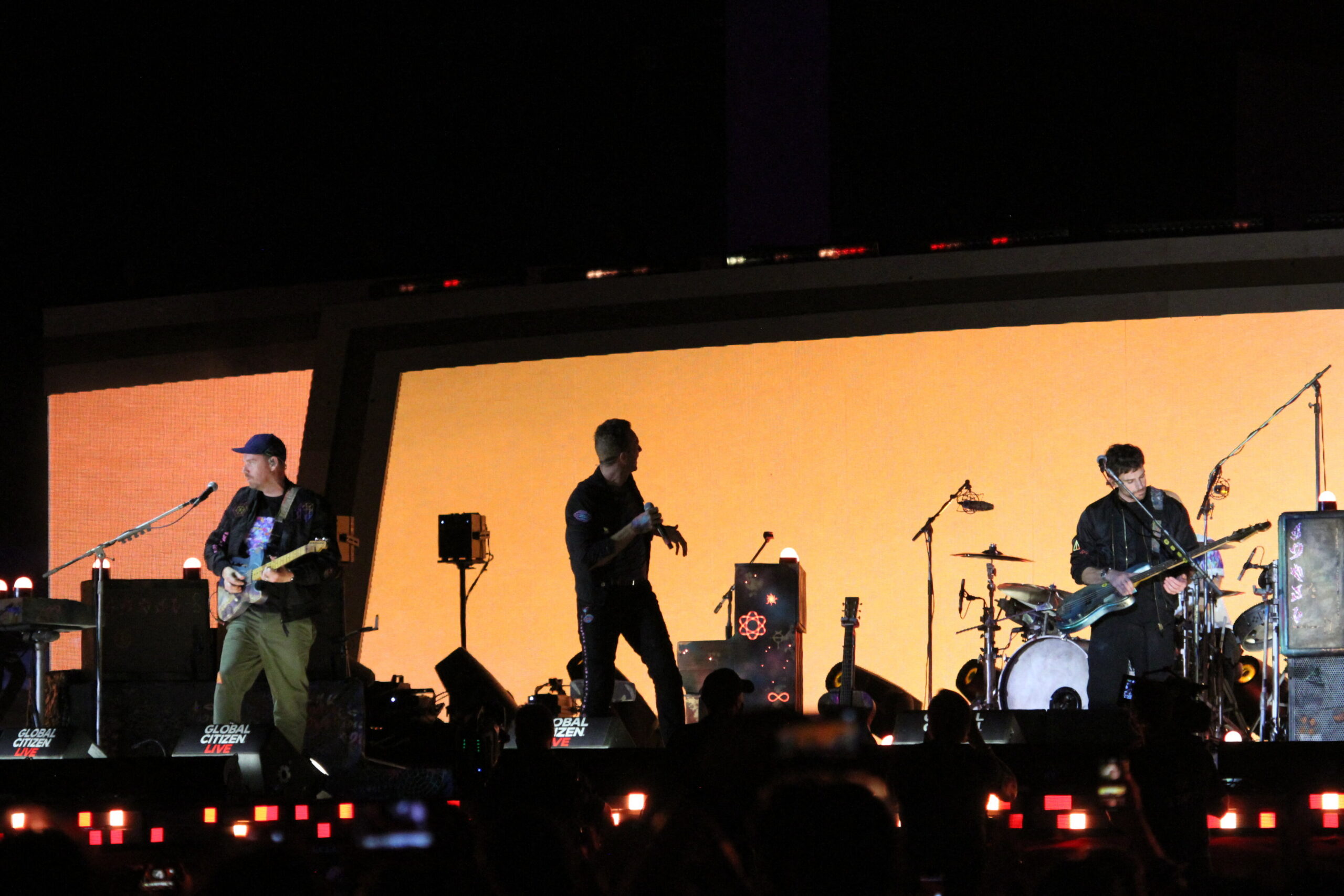Coldplay performs at Global Citizen Live in New York.