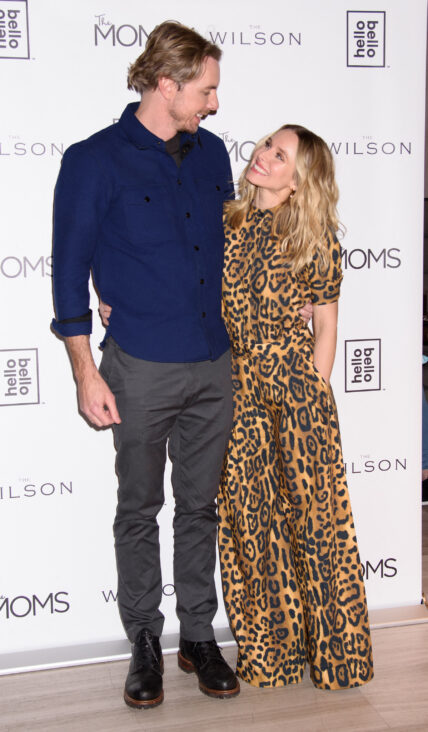Kristen Bell And Dax Shepard Celebrate Launch Of Hello Bello with the MOMS