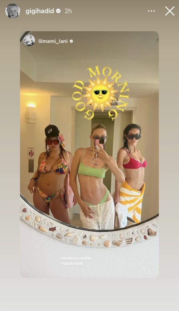 Gigi Hadid seen enjoying vacation after being arrested on marijuana charges