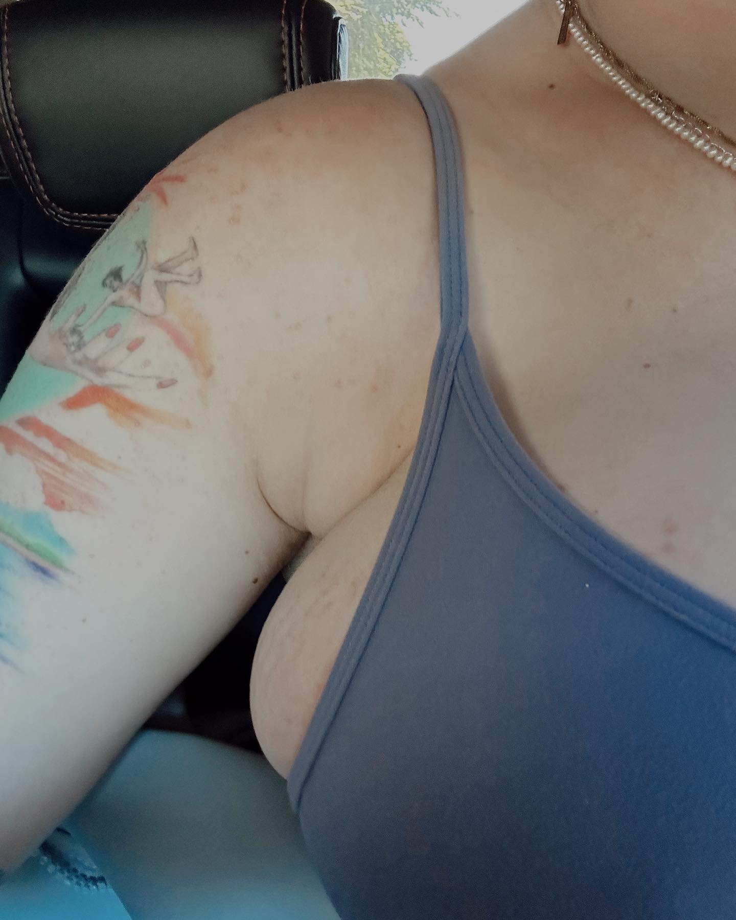 Ireland Baldwin Goes From 'Perkalicious' To 'Spilling' In Her Tank Top