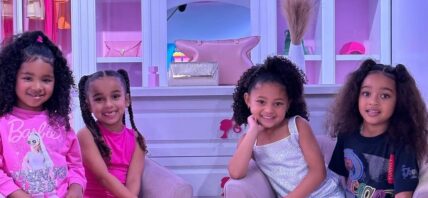 Kim and Khloe Kardashian take the Kar-Jenner Grandchildren for a Barbie experience