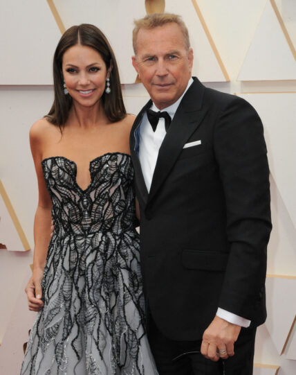 Kevin Costner and Christine Baumgartner