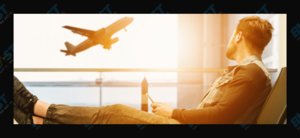 Traveling by airplane