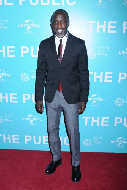 Michael K. Williams at New York Premiere of The Public in NYC