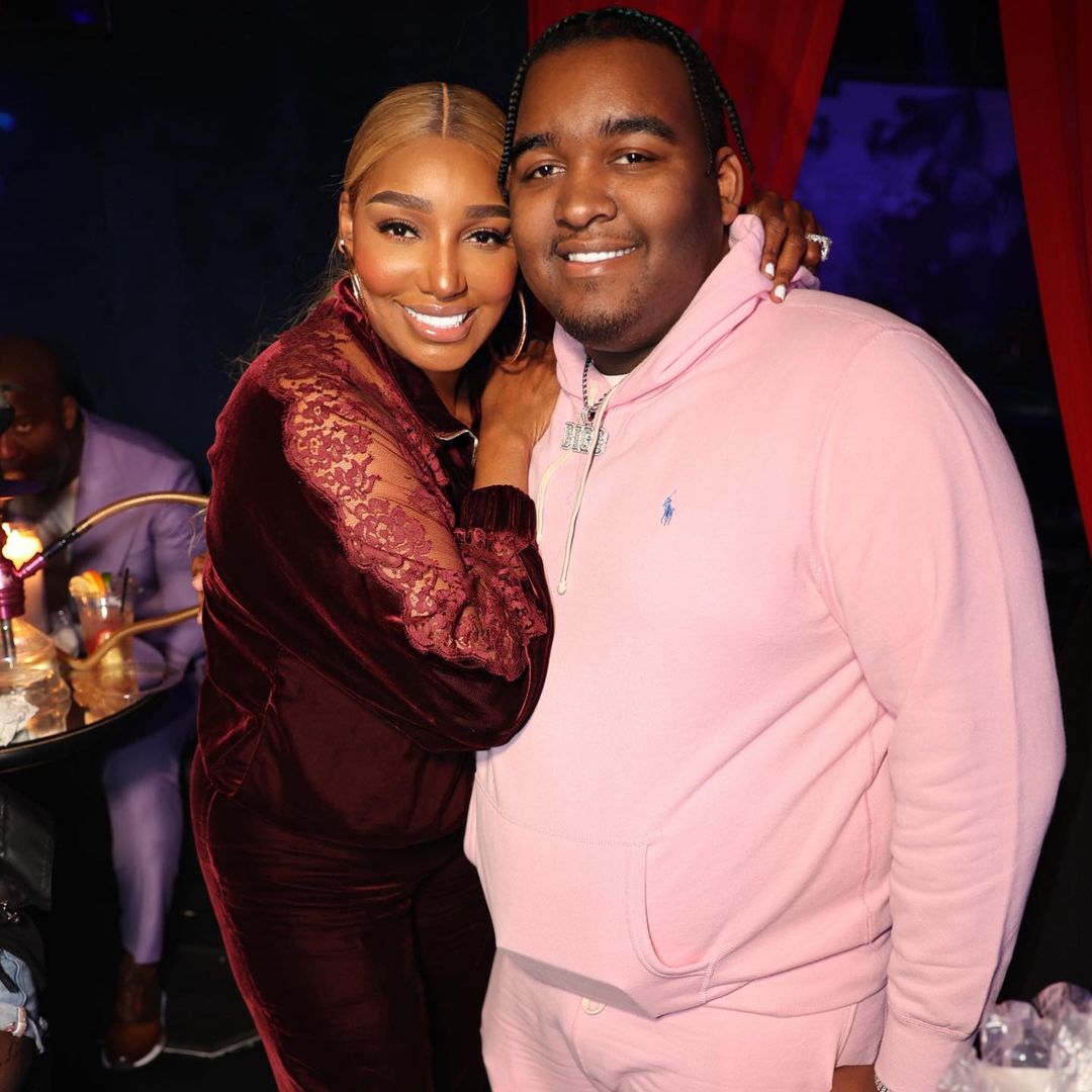 NeNe Leakes and her son Brentt