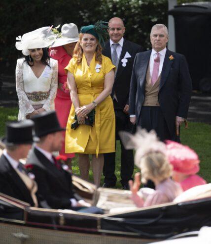Prince Andrew at the Royal Ascot 2019