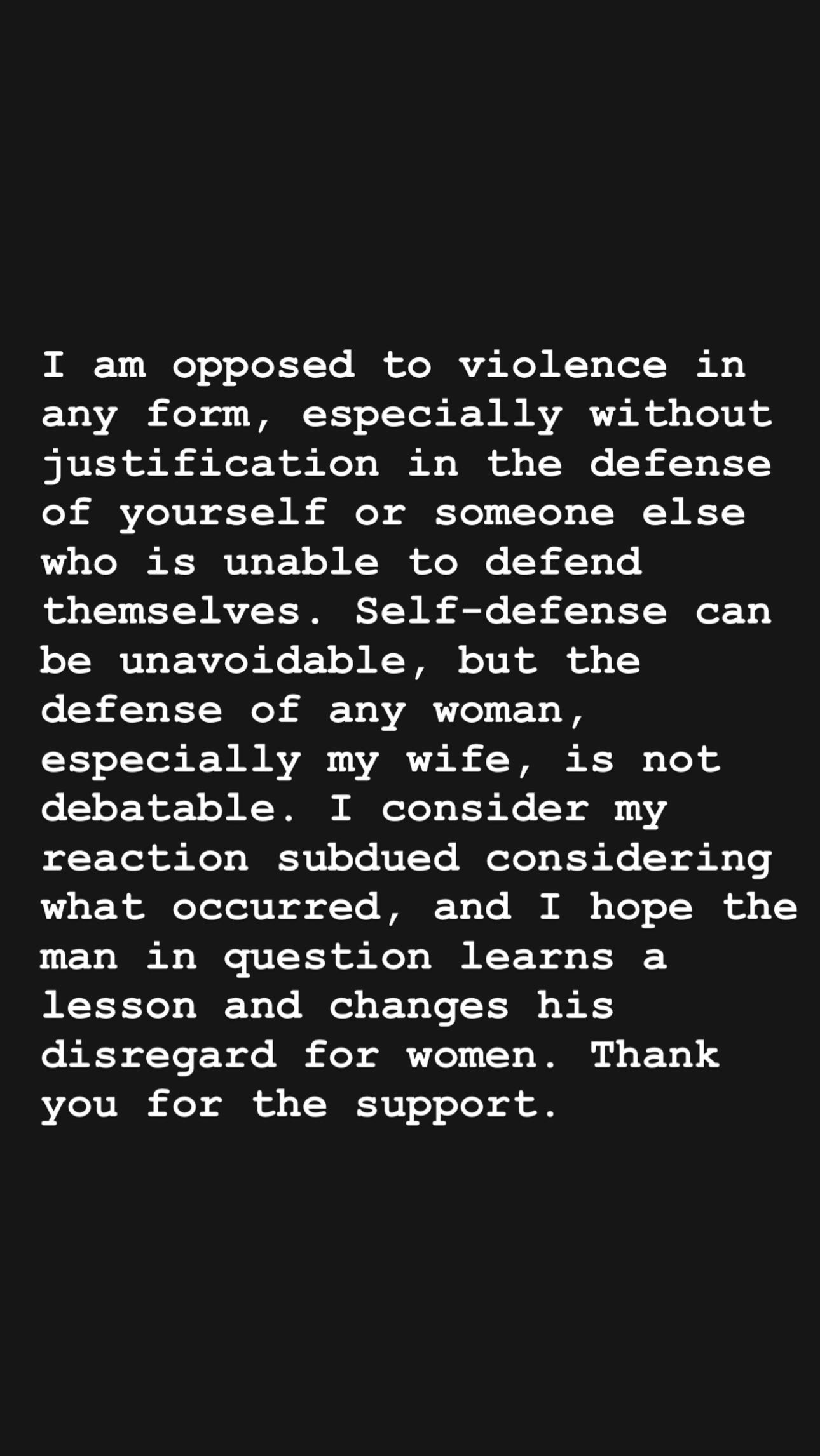 Sam Asghari comments on Britney Spears slap