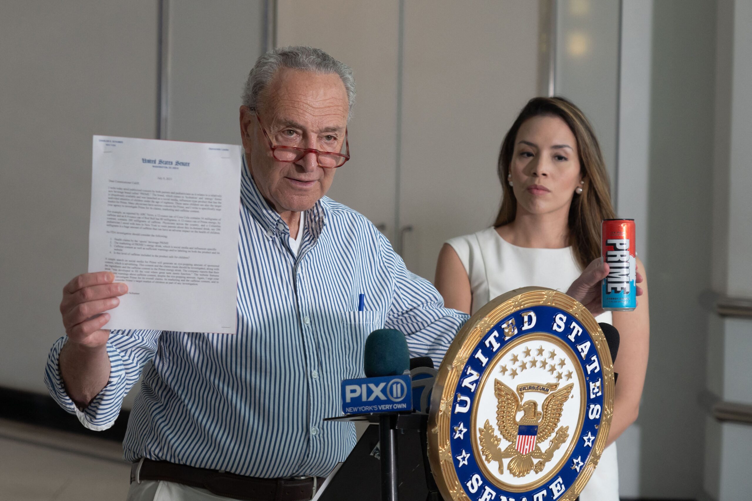 Senator Schumer Calls on the FDA to investigate PRIME