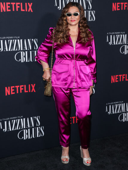 Tina Knowles at the Los Angeles Premiere Of Netflix's 'A Jazzman's Blues'