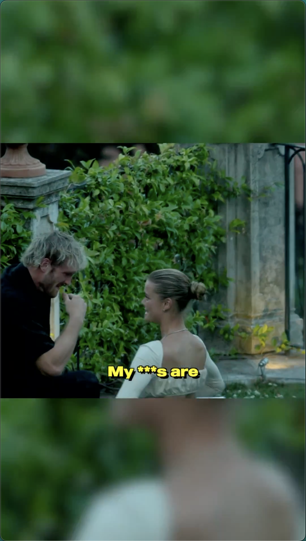 Nina Agdal Has Hilarious Nip Slip Moment In Proposal Video