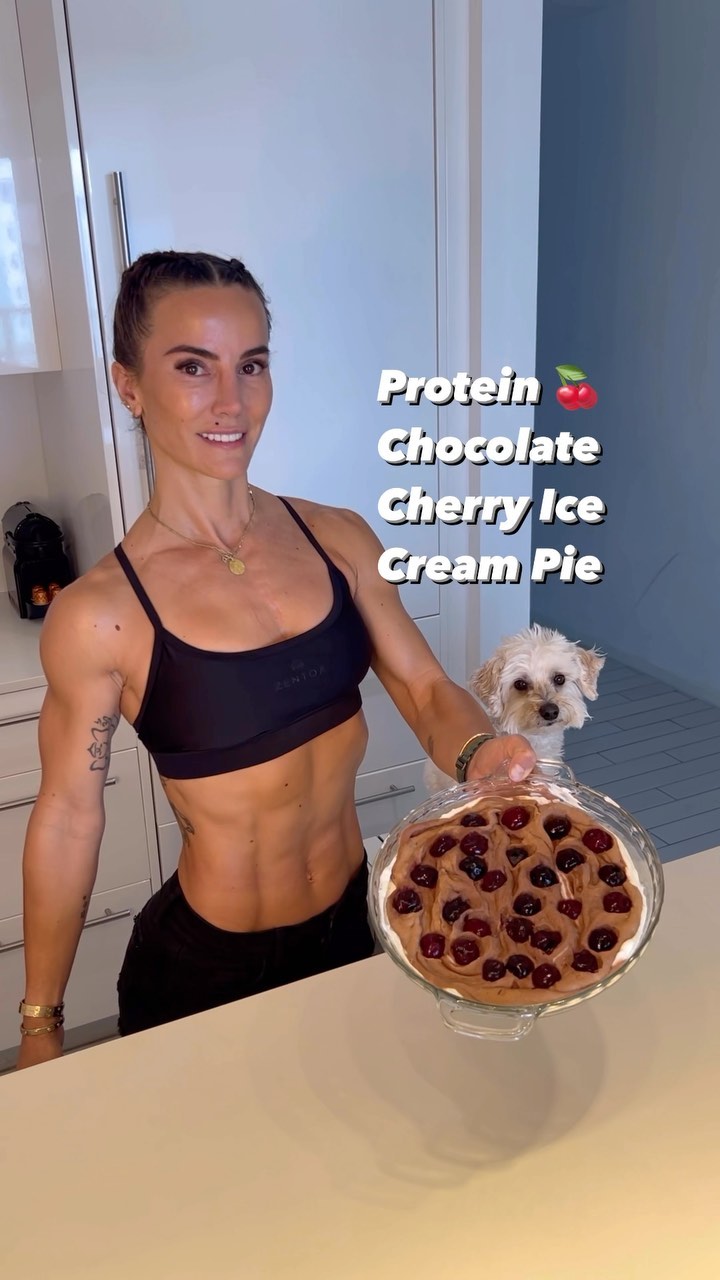 Fitness Trainer Senada Greca Shares Chocolate Ice Cream Pie Recipe