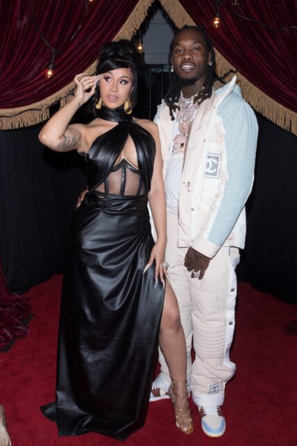 Offset and Cardi B at the 2023 Vanity Fair Oscar Party - Arrivals