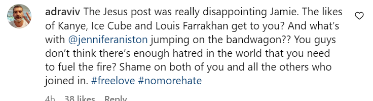 Jamie Foxx Accused Of 'Antisemitism' After Posting THIS Now-Deleted Remark About Jesus