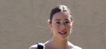Gabby Windey at DWTS studio on Wednesday