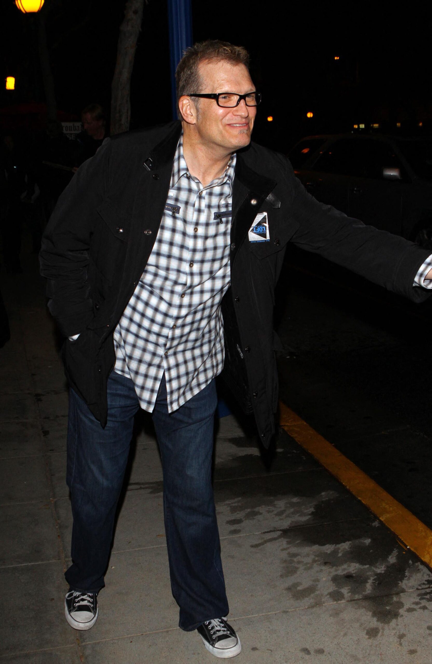 DREW CAREY LEAVING THE TROUBADOUR