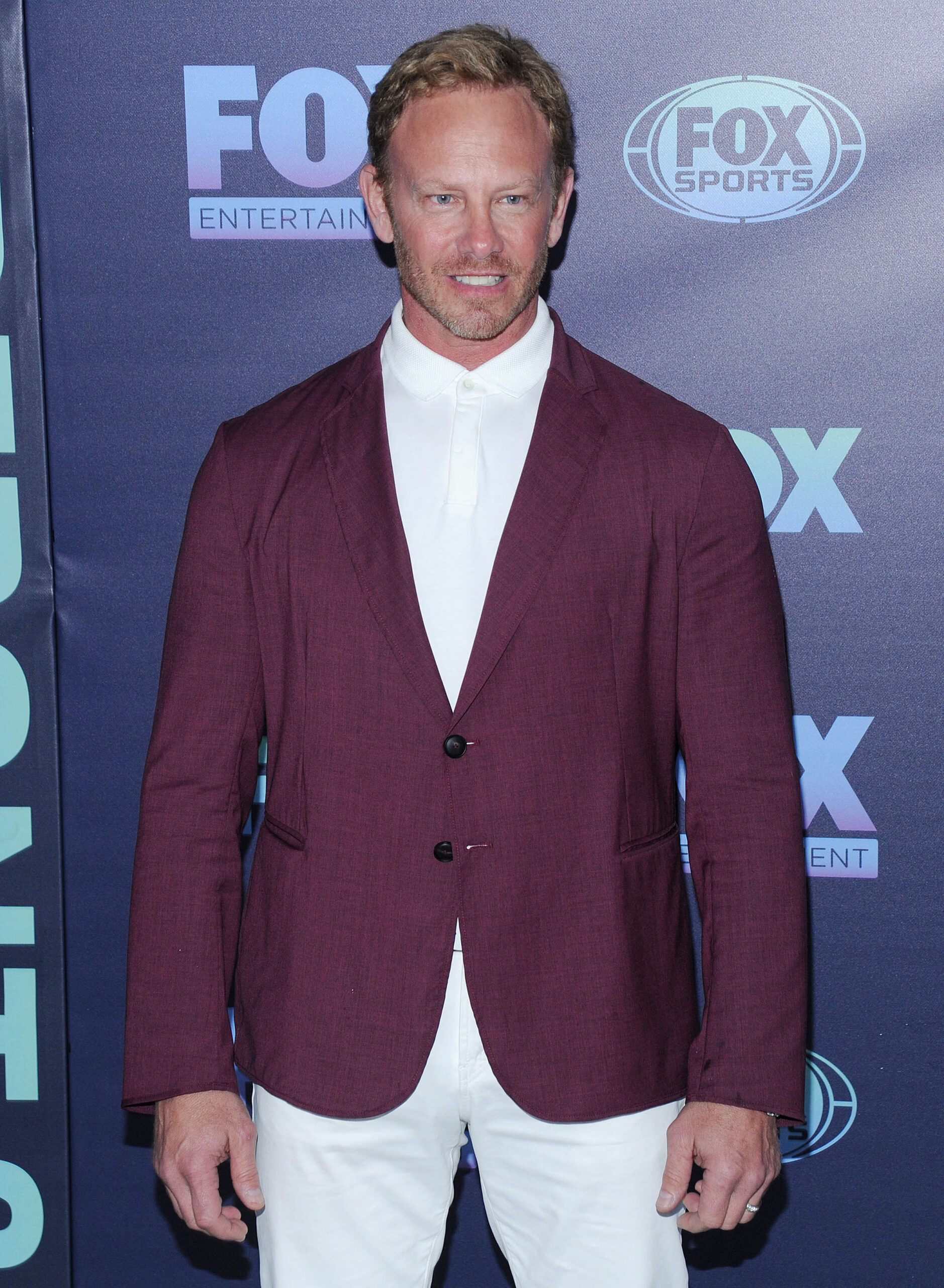 Ian Ziering attends 2019 Fox Upfront
