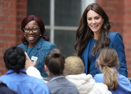 The Princess of Wales visits Evelina London