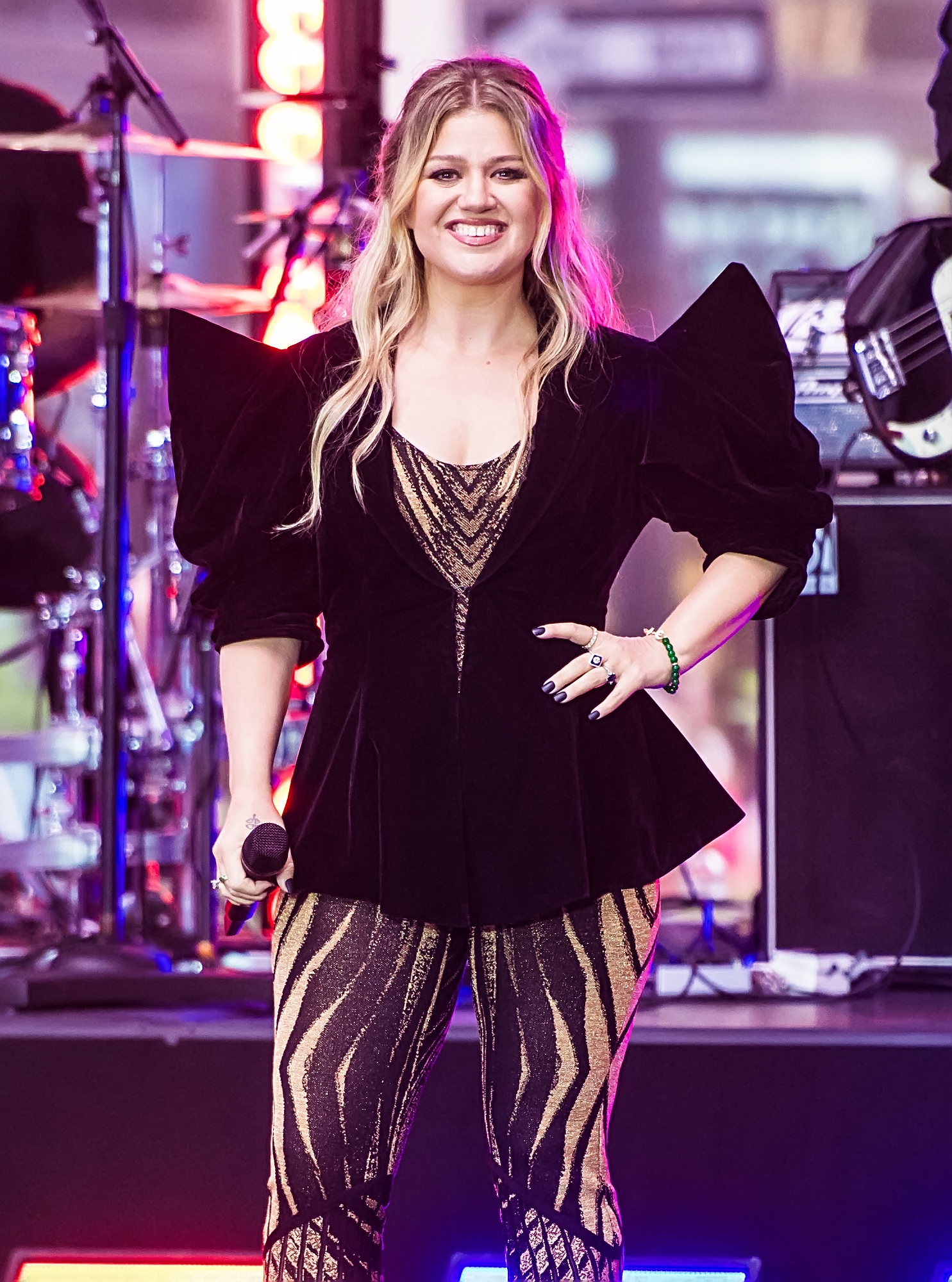 Kelly Clarkson performs on NBC's "Today" Show