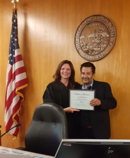 Former Mighty Ducks child star Shaun Weiss graduates from a court-ordered drug program as he gets his life back on track