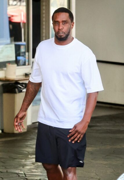 Diddy seen leaving a doctor appointment after his $1 million dollar donation to Howard University