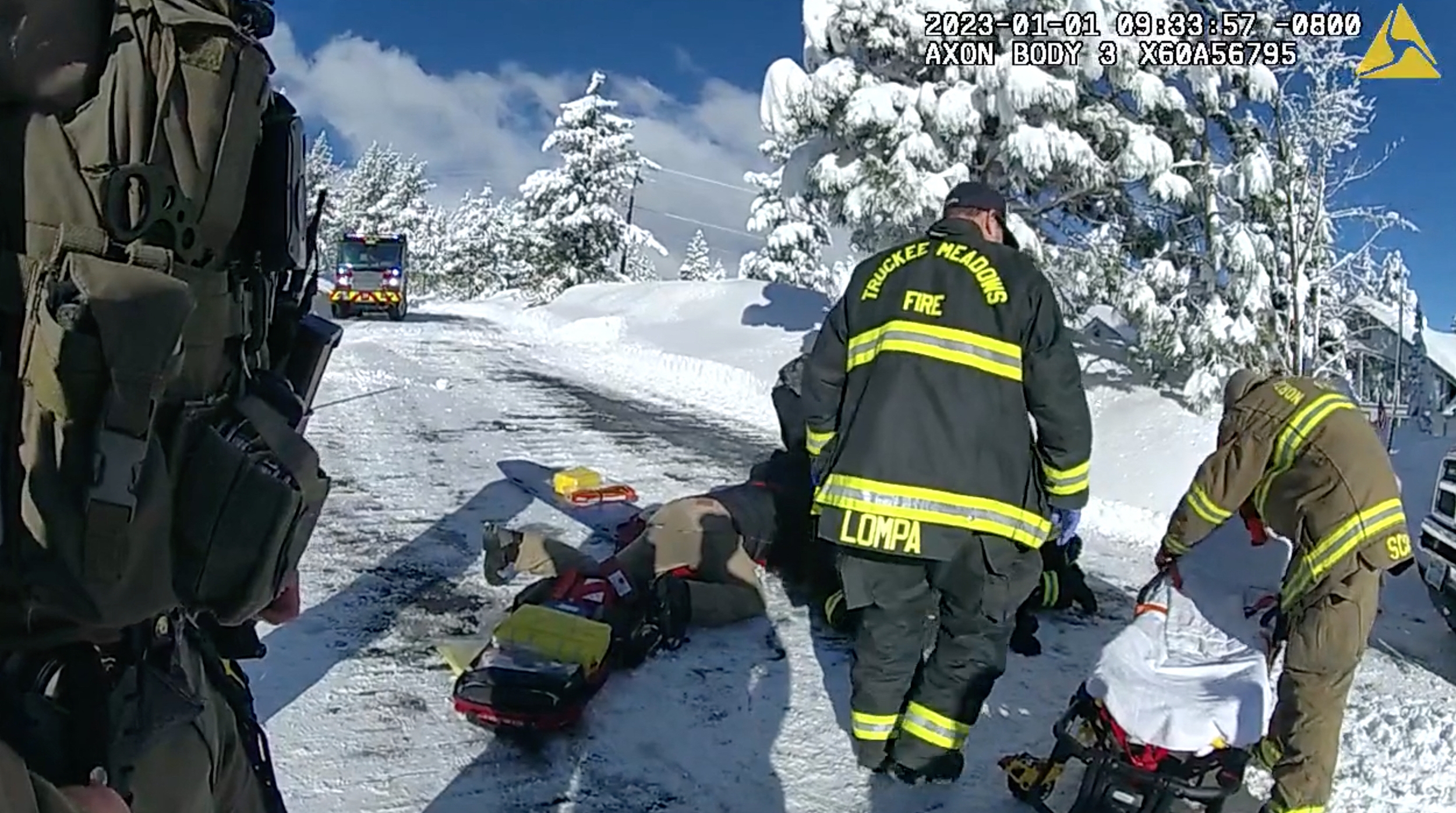 Bodycam footage reveals bloody scene after Jeremy Renner's snowplow accident