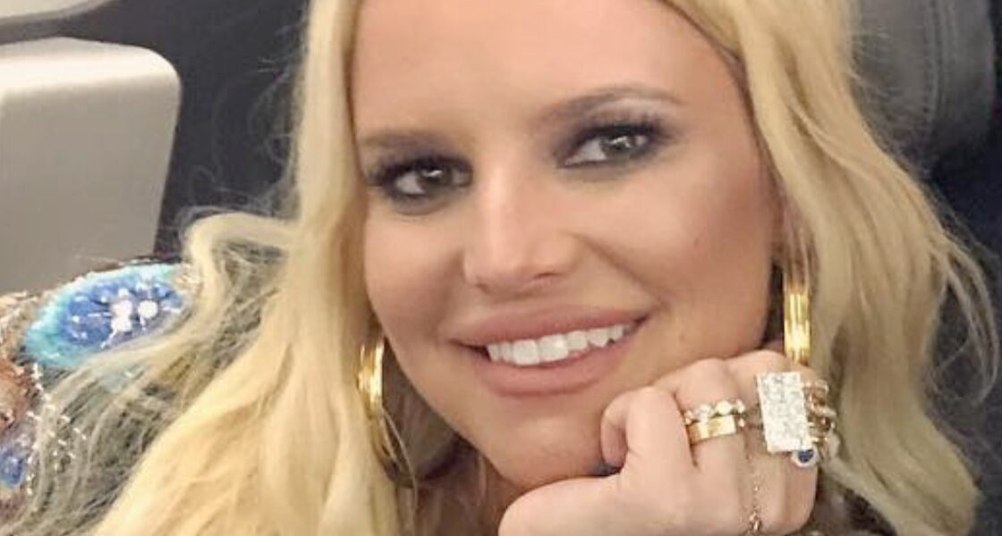 Jessica Simpson close up