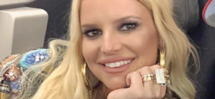 Jessica Simpson close up