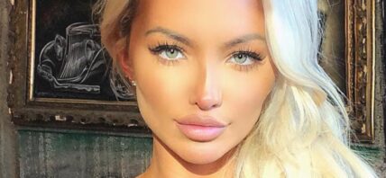 Lindsey Pelas close up