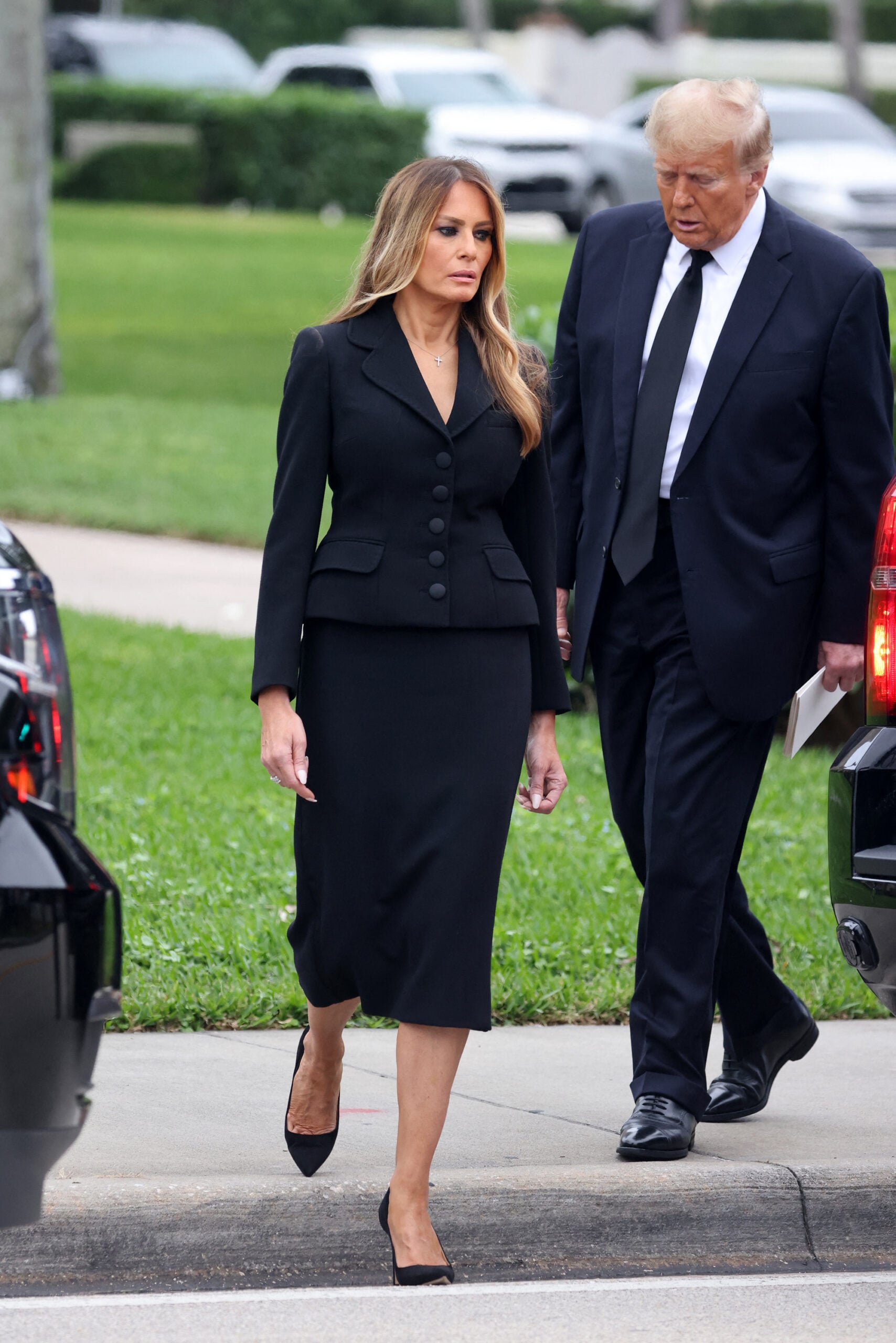 Donald Trump chocado com a declaração de Melania sobre Epstein